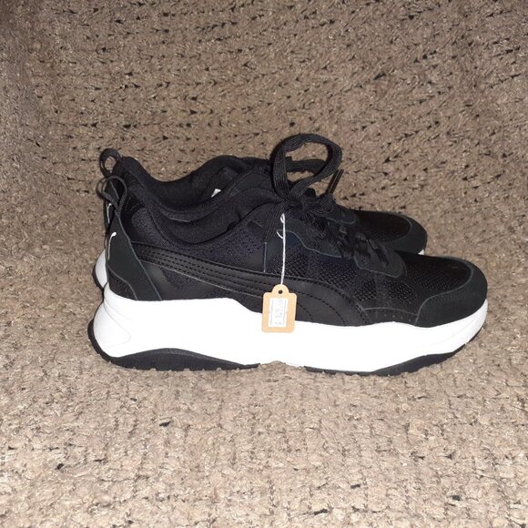 PUMA X-Ray Tour Sneakers 'Black White' 392317-03-Size 9-NWOT - Picture 4 of 9